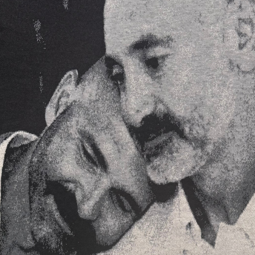 Custom Knitted Photo Blanket – Pure Merino Wool