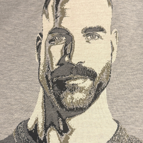 Custom Knitted Photo Blanket – Pure Merino Wool