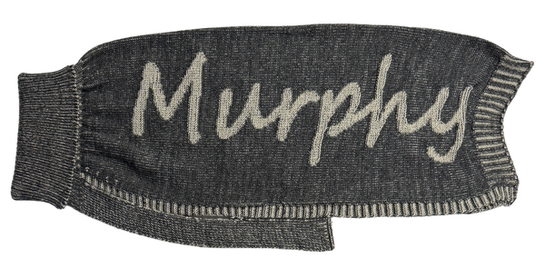 Personalised Contrast Dog Jumper – Merino Blend