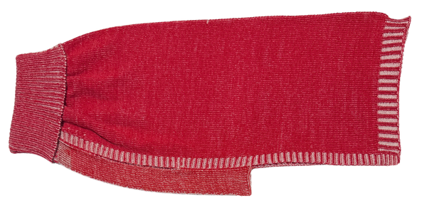 Contrast Merino Dog Jumper