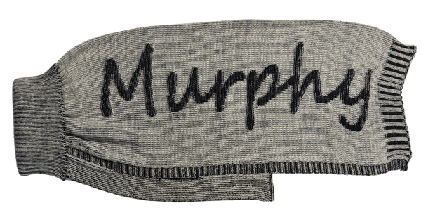 Personalised Contrast Dog Jumper – Merino Blend