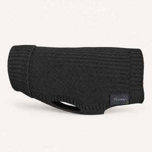 Ribbed Merino Wool Dog Jumper