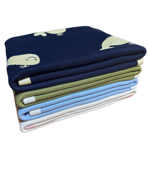 The Fin Baby Blanket – Pure Merino Wool