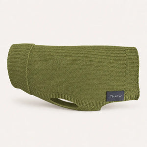Ribbed Merino Wool Dog Jumper