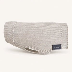 Ribbed Merino Wool Dog Jumper