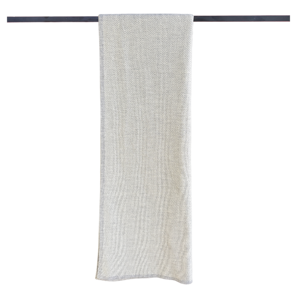 Herringbone Throw – Pure Merino Wool