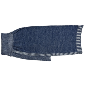 Contrast Merino Dog Jumper