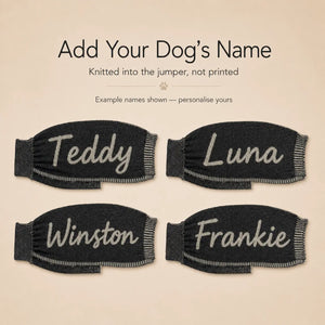 Custom Dog Jumper - Merino Wool
