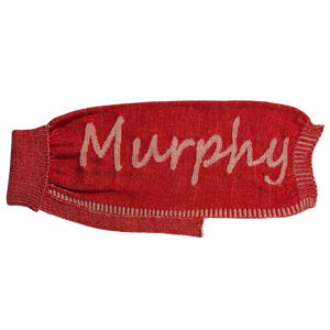 Personalised Contrast Dog Jumper – Merino Blend