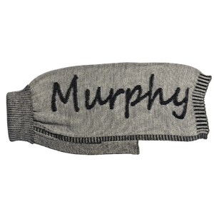 Personalised Contrast Dog Jumper – Merino Blend