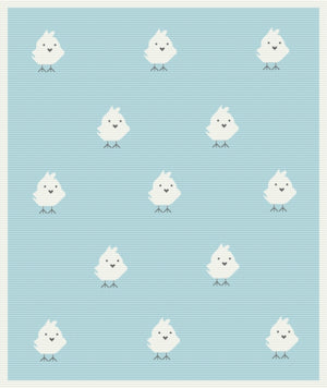 Chickie Baby Blanket – Pure Merino Wool