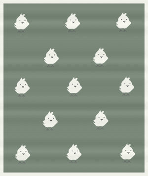 Chickie Baby Blanket – Pure Merino Wool